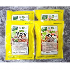 비건 콩까스(240g*2봉) 콩불구이(250g*2봉) 1set